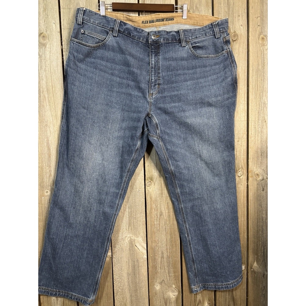 Duluth Trading Co. Flex Ballroom‎ Jeans – Men's 44x30 – Relaxed Fit – Blue Denim